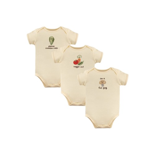 Organic Baby Bodysuit 3Pk