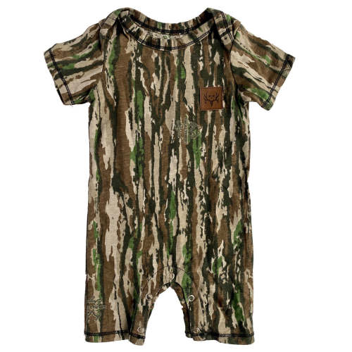 Bone Collector Infant Camo Romper for Active First Steps and Outdoor