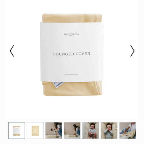 Infant Lounger Cover | Honey