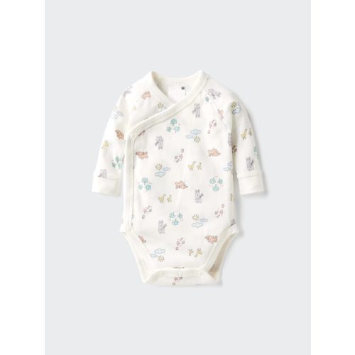 Baby Long Sleeve Bodysuit | Printed | Open Front – Women's Clothing & Accessories | UNIQLO US