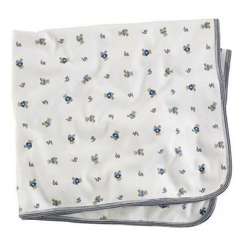 Ralph Lauren Baby Reversible Printed Receiving Blanket | Dillard's