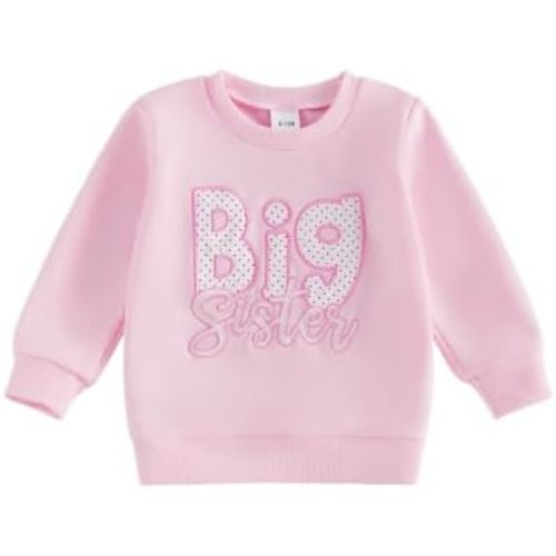 Seyurigaoka Toddler Baby Girl Boy Big Sister Big Brother Sweatshirt