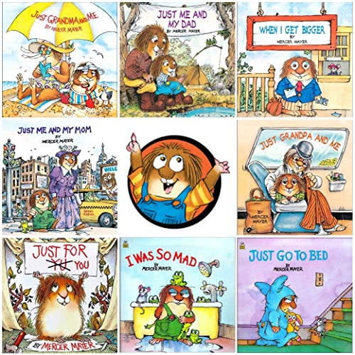 Pre-Owned 8 Favorite Little Critter Books Just for You: Just for You/Just Me and My Dad/I Was So Mad/Just Grandma and Me/When I Get Bigger/Just Go to Bed/Me T
