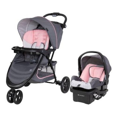 Baby Trend EZ Ride Travel System with EZ-Lift Infant Car Seat - Dash Pink