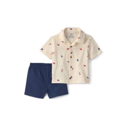 Baby Boys Shirt and Shorts Set