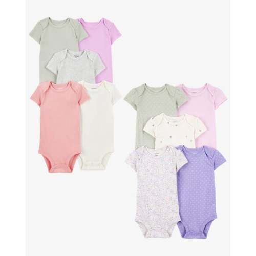 Baby 10-Pack Short-Sleeve Bodysuits | Carter's