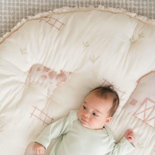 Crane Baby Charlie Quilted Baby Play Mat | Ashley
