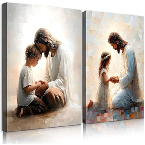 Jesus, Set of 2, 12x16