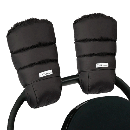 WarmMuffs 212 (Black Plush)