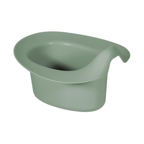 Kindsgut Elimination Communication Baby Potty – Ergonomic Infant Potty for Babies, Easy-Clean EC Potty with Splash Guard, Includes Printed EC Beginner Guide, Designed in Germany, Pistachio