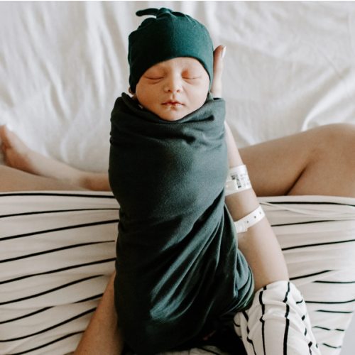 Hunter Swaddle Blanket and Hat Set