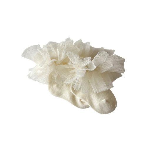 Tutu Socks, Cream