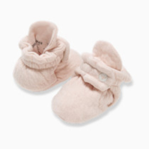 Burt's Bees Baby Quilted Bee Booties - Pink, 0-3 M