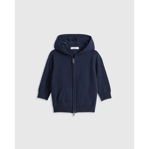 Mongolian Cashmere Full Zip Hoodie