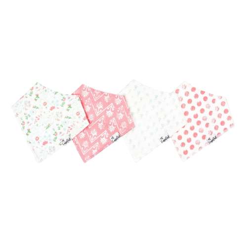 Copper Pearl - Baby Bandana Bibs - Claire