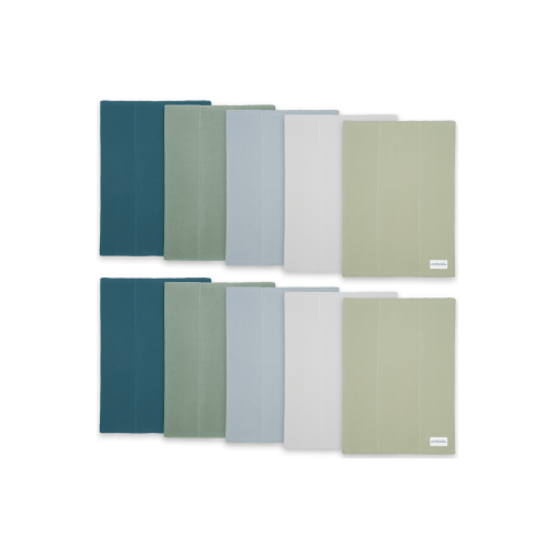 Cotton Burp Cloths - Pack of 10