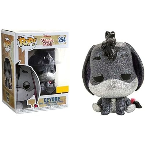 Pop! Funko Winnie The Pooh Eeyore Diamond Edition Exclusive, One Size, Black