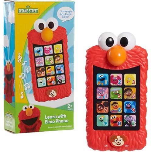 Sesame Street Learn with Elmo Pretend Play Phone by Just Play