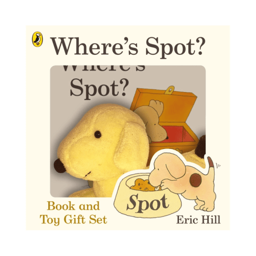 Where's Spot? by Eric Hill - Book and Toy Gift Set