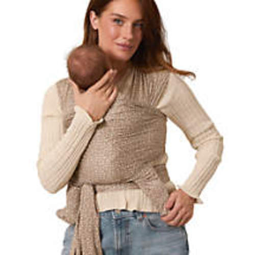 Solly Baby Cream Floral Baby Wrap