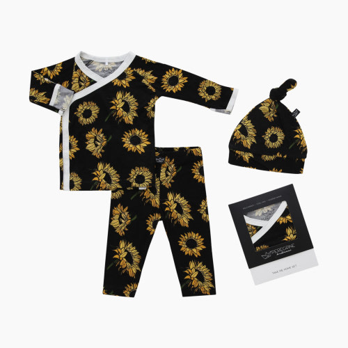 Peregrine Kidswear Take Me Home Set - Sunflowers, Newborn