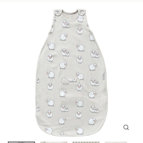 4 Season® Ultimate Baby Sleep Bag, Merino Wool & Organic Cotton, Sheep