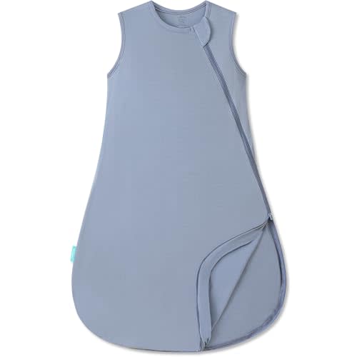 PurComfy Summer Sleep Sack, 0.5 TOG Bamboo Viscose Baby Wearable Blanket | Ideal For Sensitive Skin, 2-Way Zipper, Buttery Soft, Breathable, Lightweight, Baby Sleeping Bag, Neutral for Boy Girl