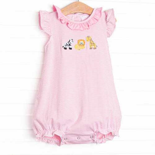 Wild Ones Applique Ruffle Bubble, Pink – Stitchy Fish