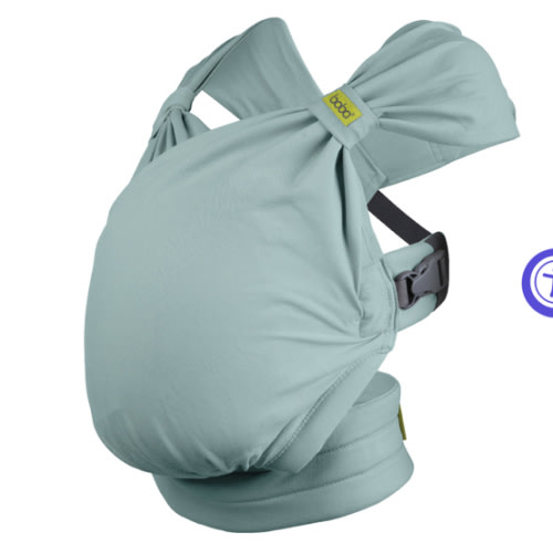 Boba Bliss Baby Wrap Carrier in Sea Mist – Boba Inc.