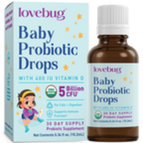Organic Baby Probiotic Drops [0-12 Months] - Lovebug