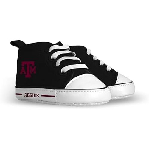 Baby Fanatic Unisex Baby Pre-Walker Hightops - Texas A&M Aggies Officially Licensed Baby Shoes