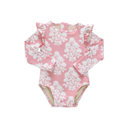 Baby Girls Rachel Suit - Pink Bouquet Floral