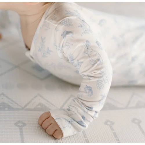 Bamboo Sleeper - Blue Forest - 3-6 months