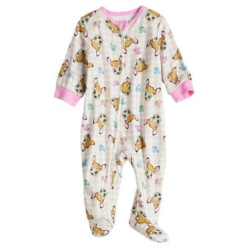 Disney's Bambi Baby Girl Allover Print Sleep & Play