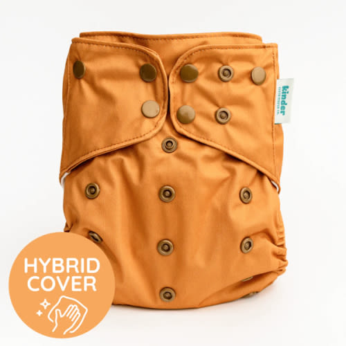 Color: Golden • Essentials Hybrid Wipeable Diaper Cover