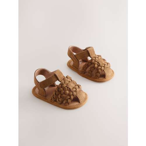 Tan Brown Baby Fisherman Sandals