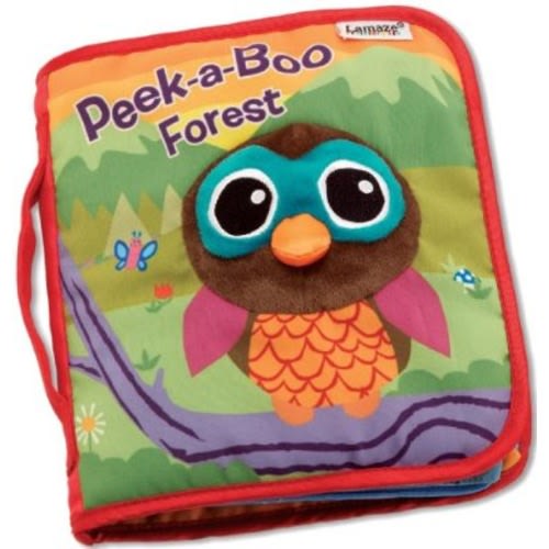Lamaze Peek-A-Boo Forest, Fun Interactive Baby Book with Inspiring Rhymes and Stories - Peek-a-Boo Forest