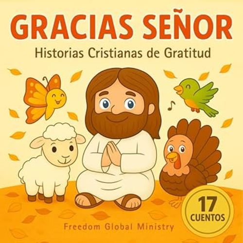 Gracias Señor: 17 cuentos e historias cristianas en español para niños, sobre la gratitud y el amor de Dios