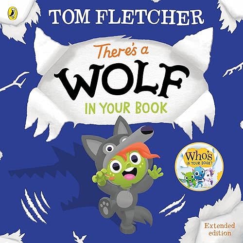 There's a Wolf in Your Book (Who's in Your Book?) Paperback – May 9, 2024