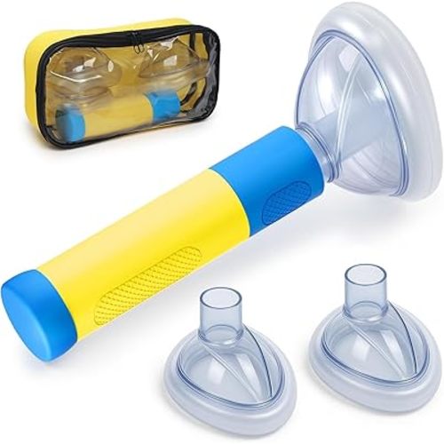 Travel Carrying Bag for Device, Durable Storage Bag for Airway Suction Kit, Portable Travel Case with Adjustable Hand Strap for Car Home Camping Hiking, Yellow