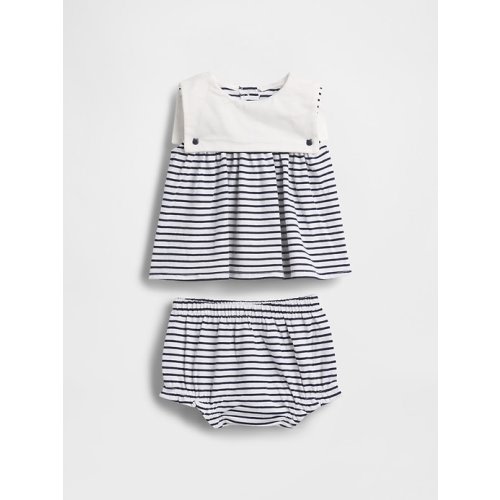 Baby Organic Cotton Sailor Outfit Set