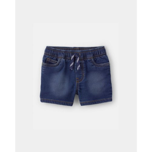 Baby Boy Denim Drawstring Shorts - Dark Wash - OshKosh B'gosh | Carter's