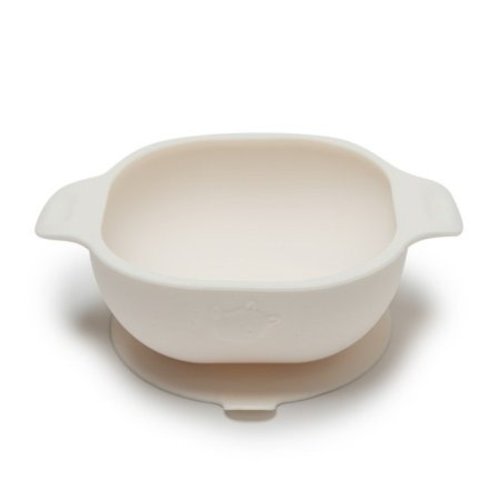 Silicone Snack Bowl - Llama/Cream