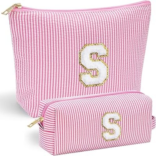 YOOLIFE Christmas Gifts For Teenage Girls Birthday Gift for Girls Makeup Bag Cosmetic Bag Teacher Gifts for 3 4 5 6 7 8 9 10 11 12 13 Year Old Girl Christmas Gift For Women S