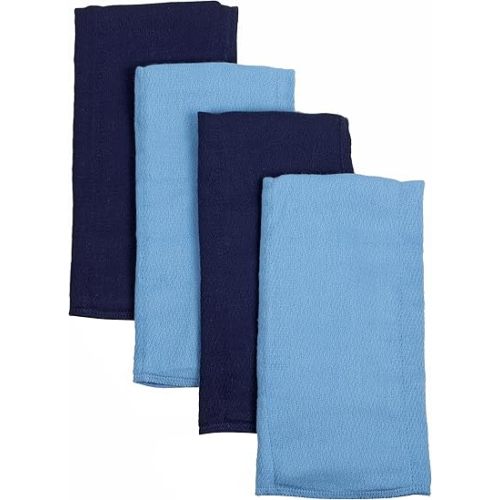 Gerber Birdseye Diaper Burp Cloths (Navy)