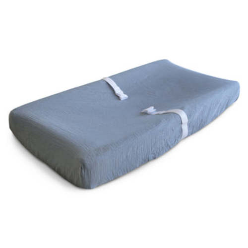 Mushie Extra Soft Muslin Changing Pad Cover
