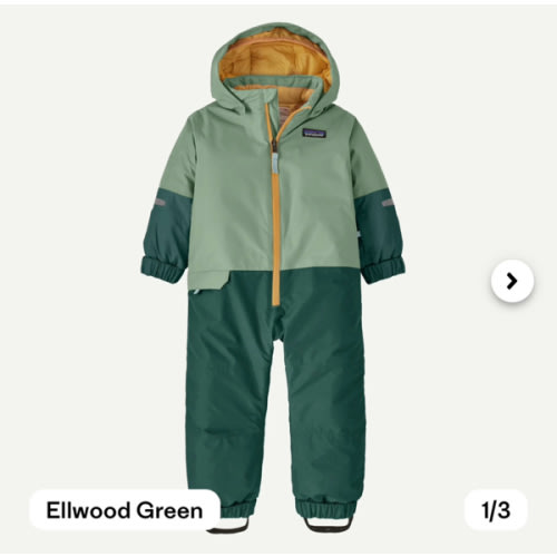 Patagonia Baby Snow Pile One-Piece