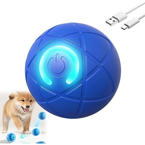 Shaky Ball Toy, Automatic Moving Toy(Cosmic Blue)