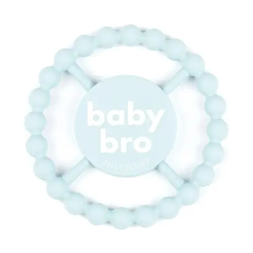Baby Teether by Bella Tunno, Silicone Teethers for Babies 3-6 months, 6-12 months, Baby Toys, Pacifier, Teething Relief, Boys, Girls, Baby Bro