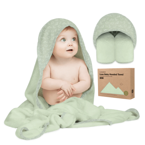 Keababies Luxe Baby Hooded Towel